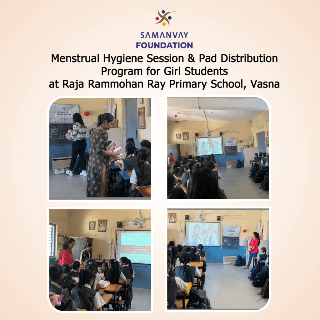 Menstrual Hygiene Session& Pad Distribution Program