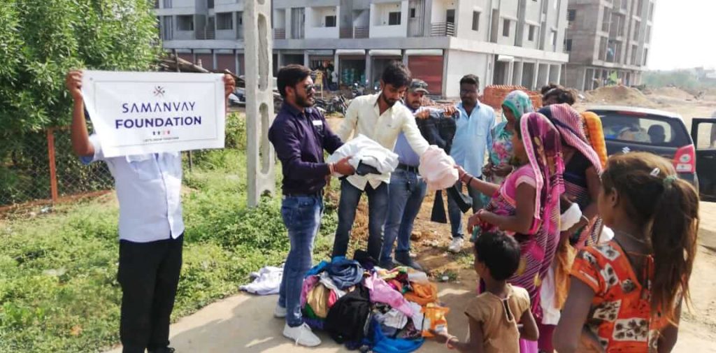 Distribution of Clothes from Wishing Wardrobe