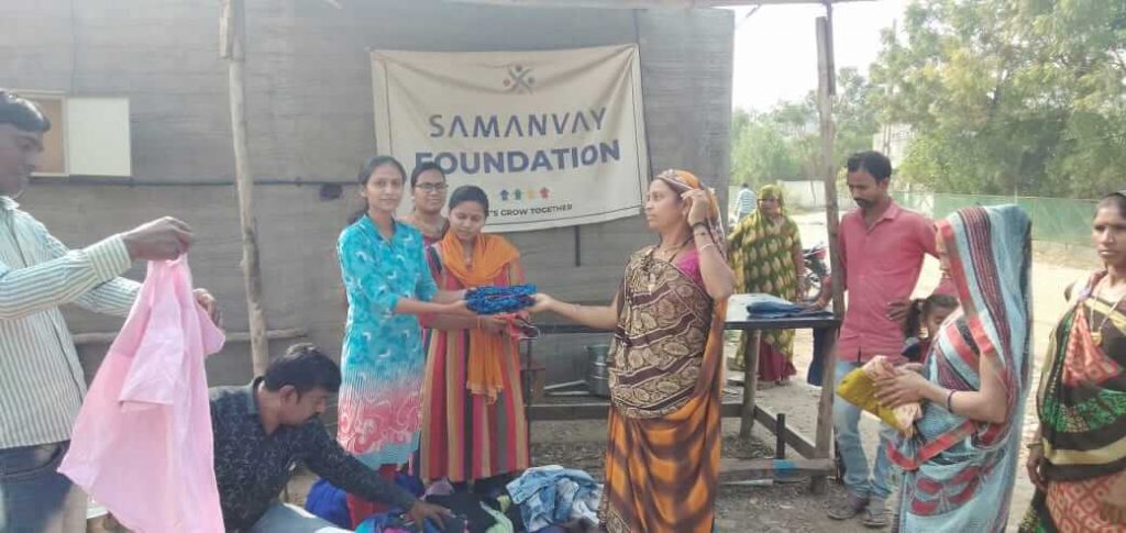 Distribution of Clothes from Wishing Wardrobe