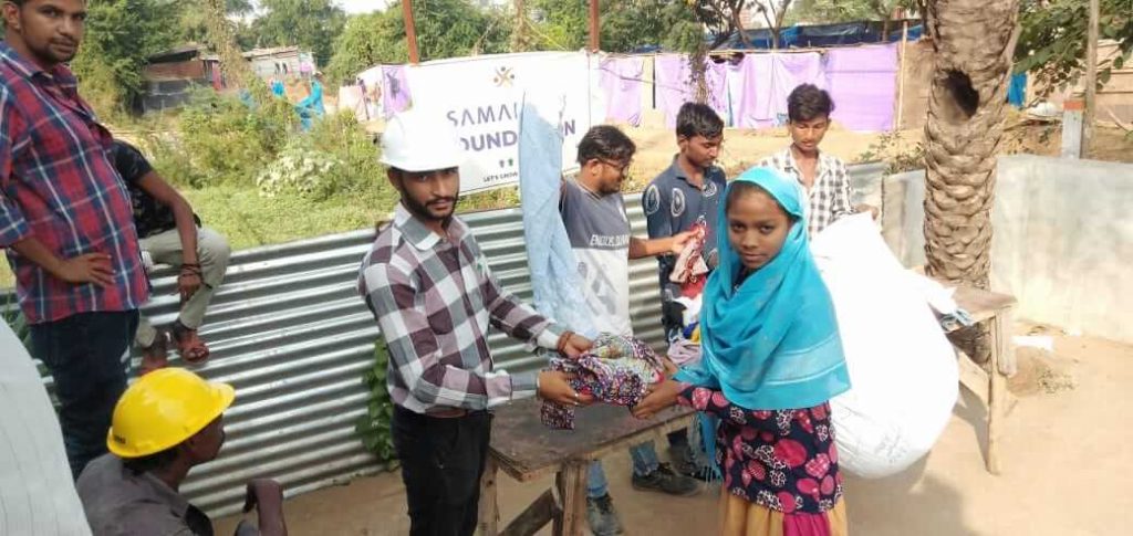 Distribution of Clothes from Wishing Wardrobe