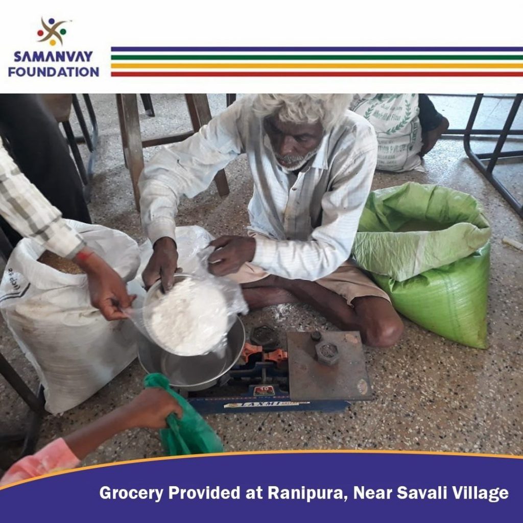 Grocery Provided at Ranipura Village