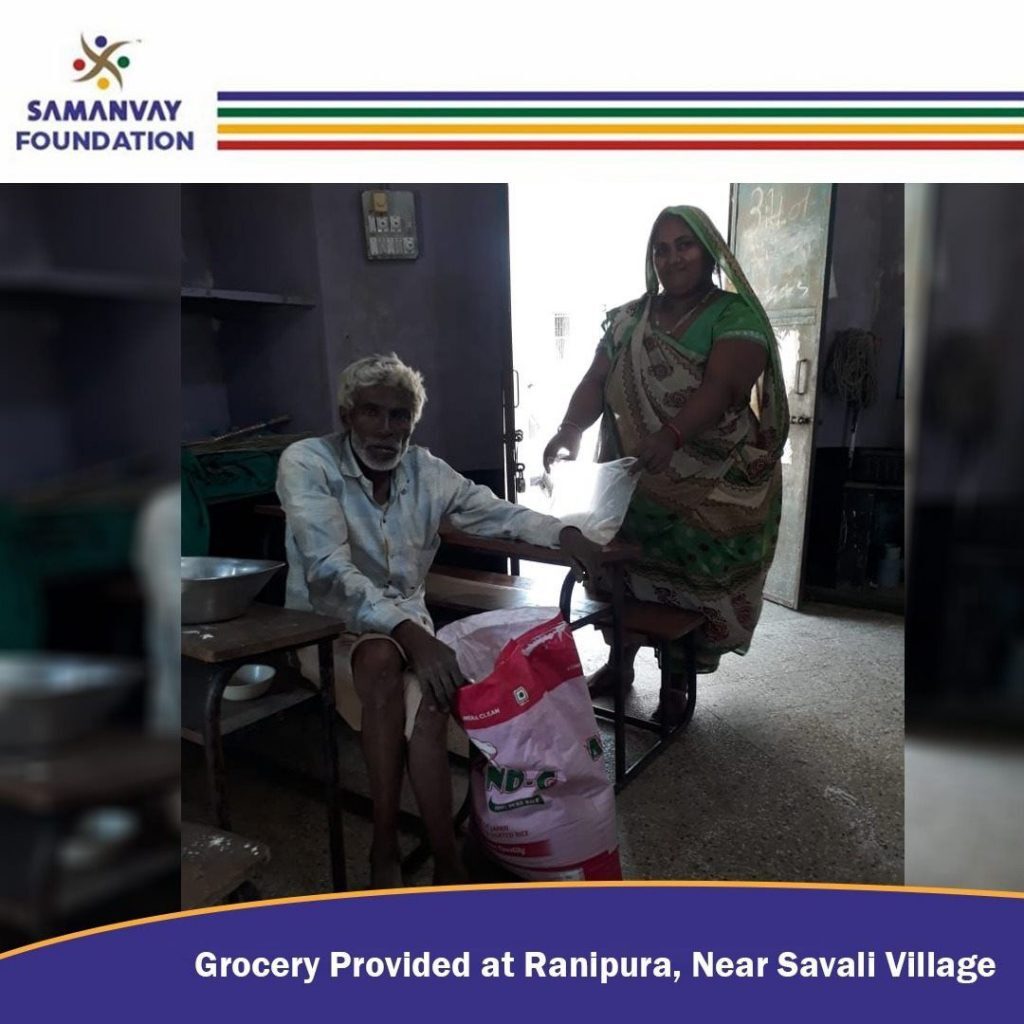 Grocery Provided at Ranipura Village
